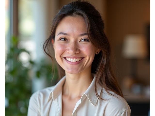 Smiling founder of Hearthbridge Wellness